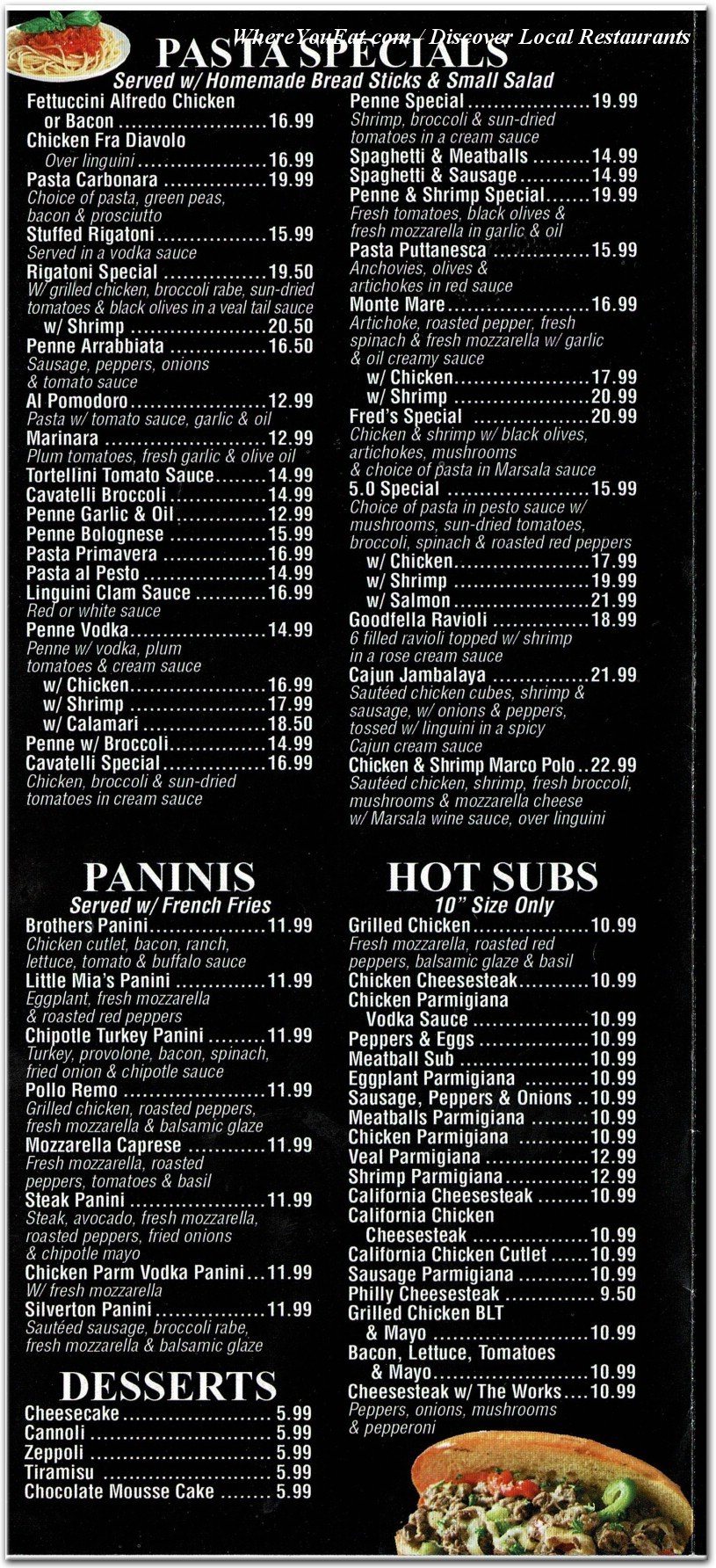 menu 4